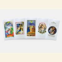 Zdjęcie produktu Zestaw 3 opłatki dużych + 2 opłatki małe